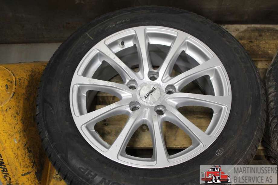 Hjulsett aluminium vinter til Annet Dekk vinter piggfri 0-->>  (-8MM|3-ET45;5X114|205/60-16)