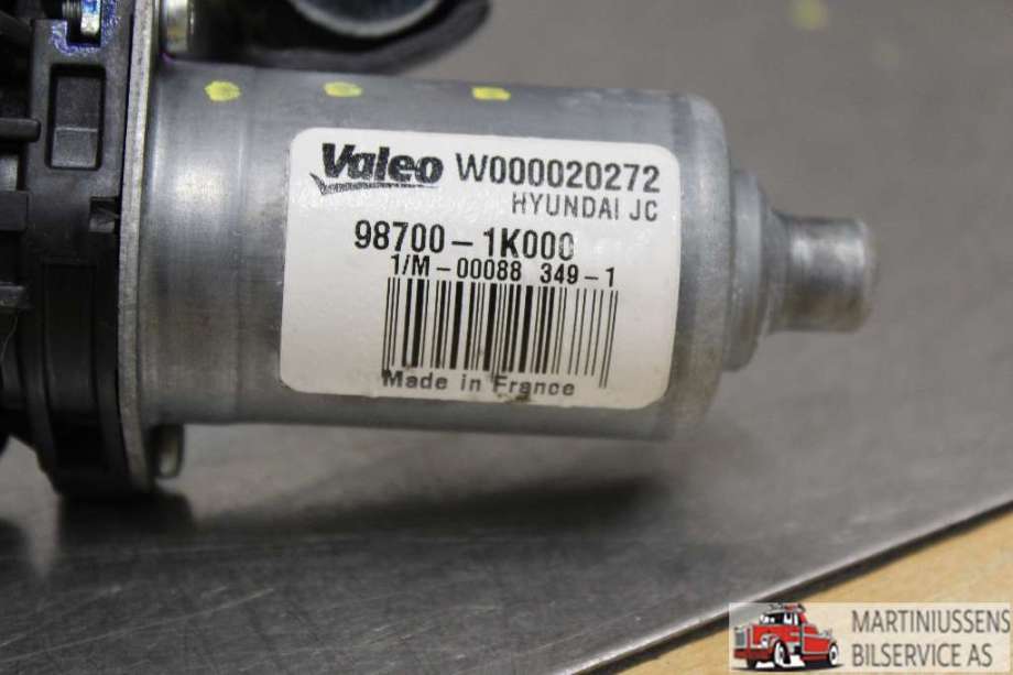 Viskermotor bakrute til Hyundai Ix20 2010-2017  (HYUNDAI||98700-1K000)