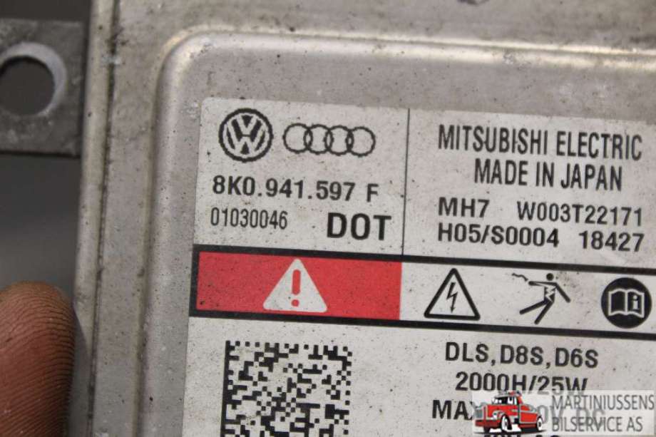Styreenhet xenon/ballast til VW Caddy 2015-2020 (Type III, Fase 3)  (VOLKSWAGEN|8K0.941.597 F|)