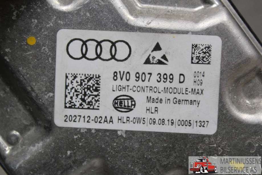 Styreenhet xenon/ballast til VW e-Golf 2017-2020 (Fase 2)  (VOLKSWAGEN||7P5.941.572.AG)