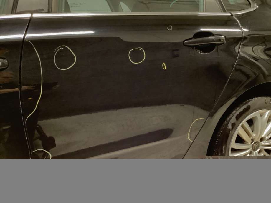 Dør venstre bak til Citroën C4, 2011-2017 (Type II)  (CITROEN|)