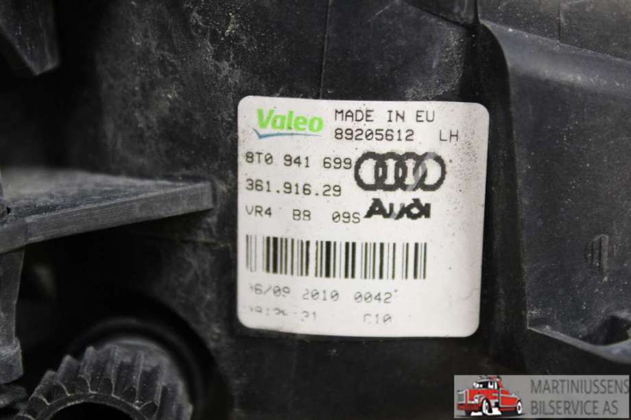 Tåkelykt venstre foran til Audi A1 2010-2014 (Type I, Fase 1)  (AUDI||8T0 941 699)