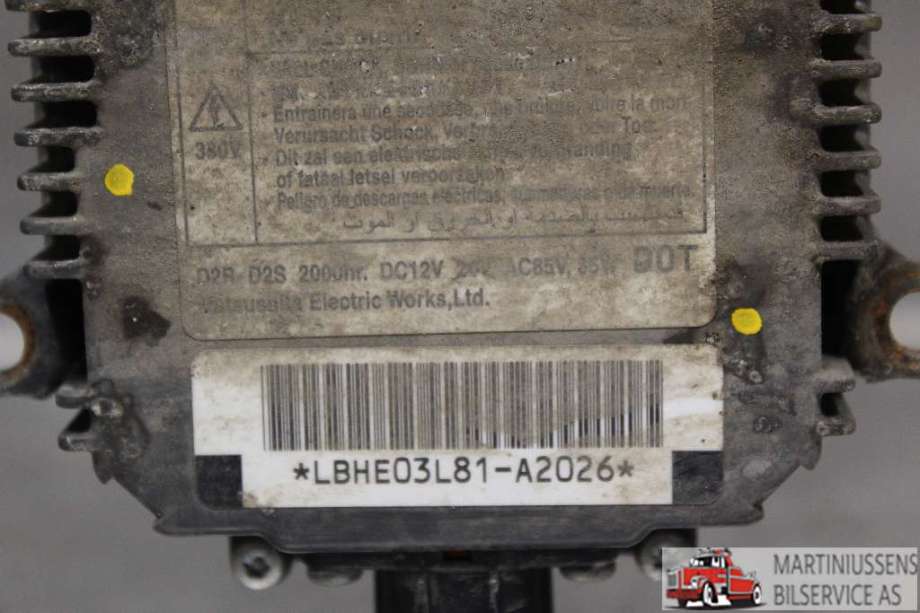 Styreenhet xenon/ballast til Honda CR-V 2007-2012 (Type III)  (HONDA||LBHE03L81-A2026)