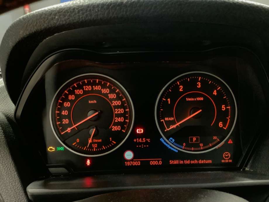Speedometer til BMW 1-Serie, 2011-2015 (Fase 1) (F20/F21) (F20/F21) (BMW|)