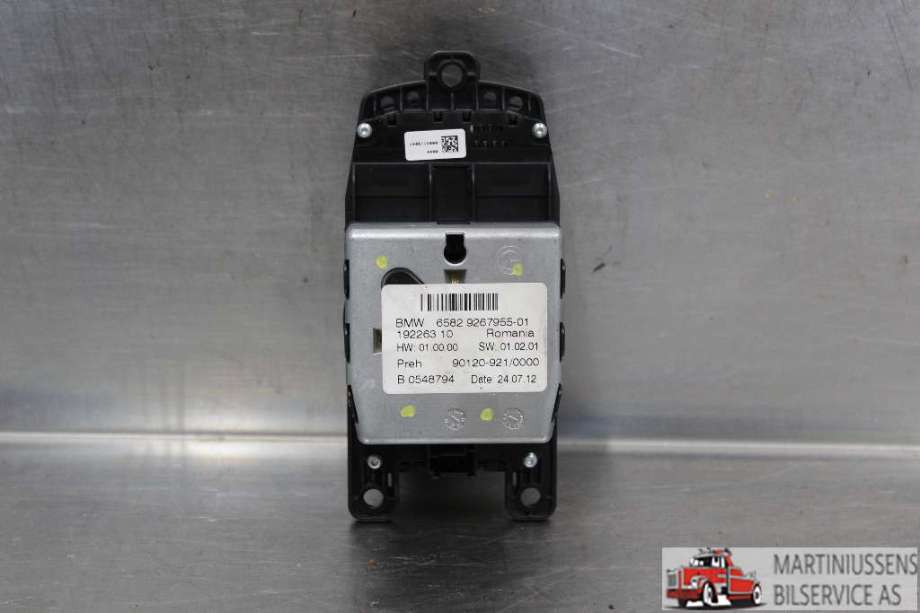 Bryter diverse til BMW 3-Serie 2012-2018 (F30/F31/F34) (F30/F31/F34) (BMW||6582 9267955-01)