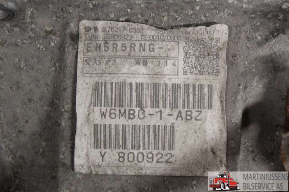 Girkasse manuell 6-trinn til Citroën C4, Aircross 2012-2017  (CITROEN||EH5R5RNG-)