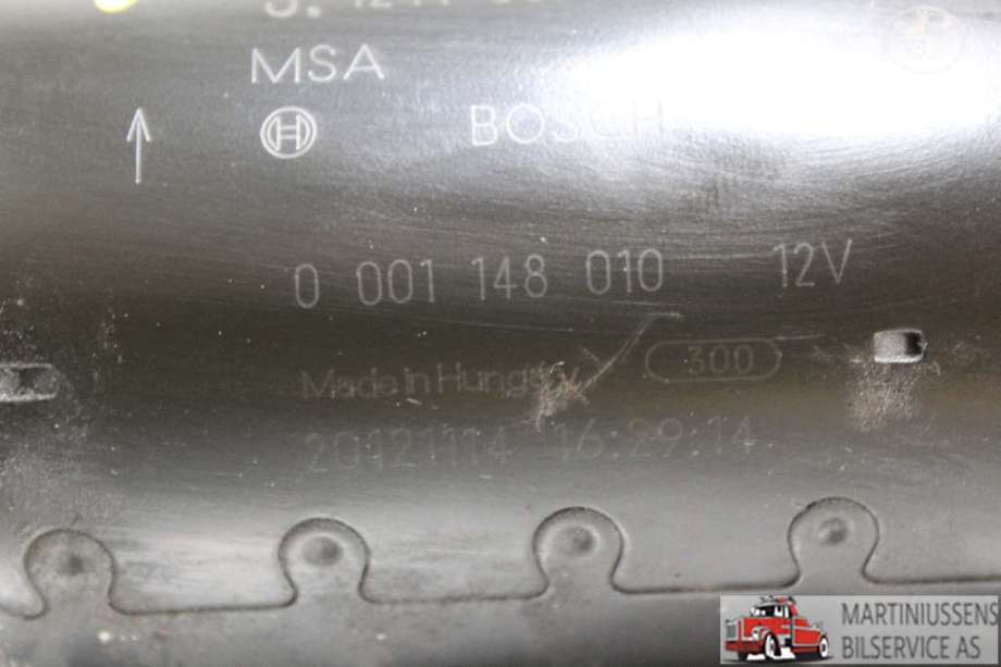 Starter diesel til BMW 5-Serie 2010-2017 (F10/F11) (F10/F11) (BMW||0 001 148 010)