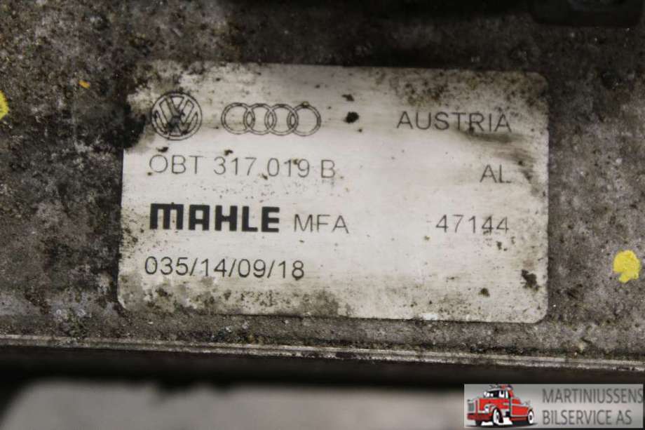 Oljekjøler til VW Transporter / Caravelle 2019-->> (T6.1) (T6.1) (VOLKSWAGEN||OBT 317 019 B)