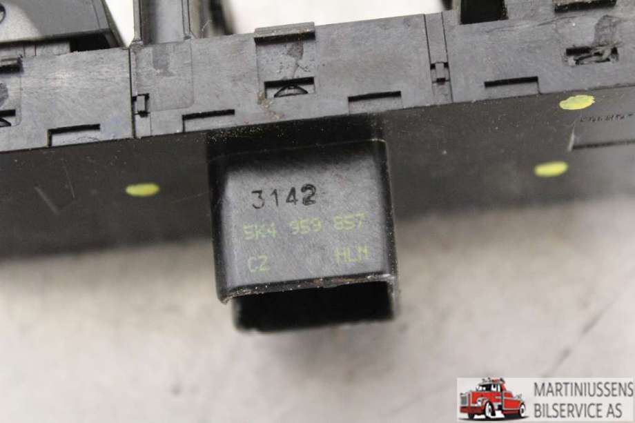 Bryter ruteheis til VW Touran 2010-2015 (Type I, Fase 3)  (VOLKSWAGEN||5K4.959.857)