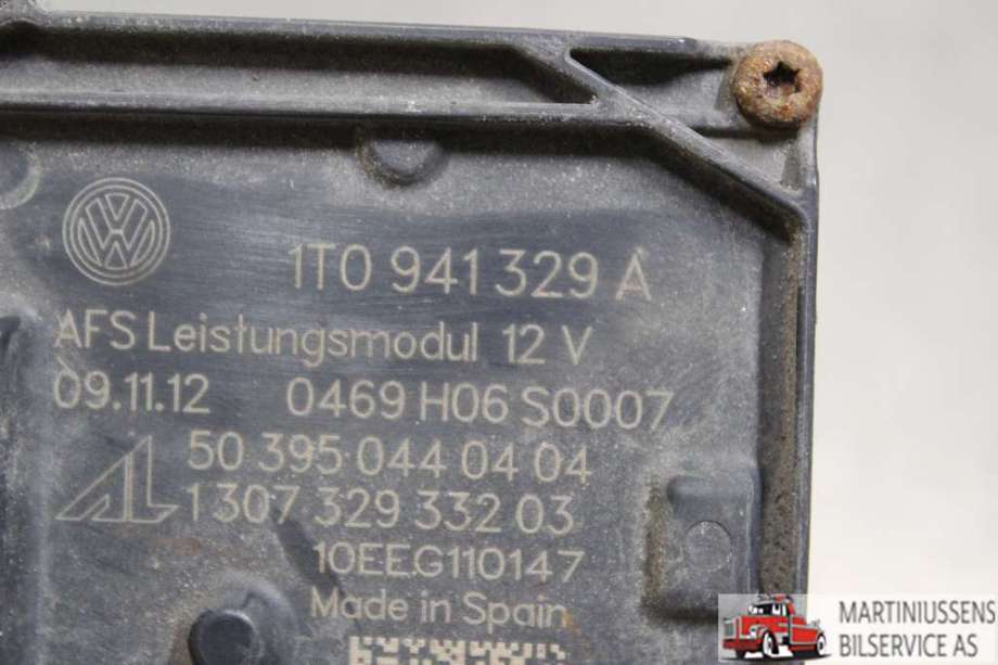 Styreenhet xenon/ballast til VW Touran 2010-2015 (Type I, Fase 3)  (VOLKSWAGEN||1T0 941 329 A)