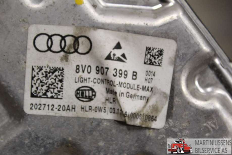Styreenhet xenon/ballast til VW Tiguan 2016-2020 (Type II, Fase 1)  (VOLKSWAGEN|8V0 907 399 B|)
