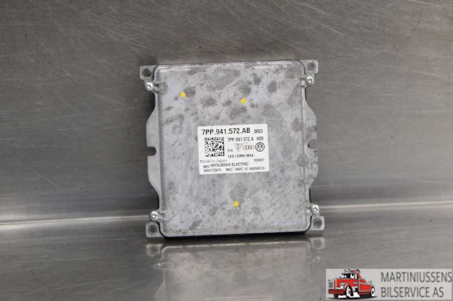 Styreenhet xenon/ballast til VW Tiguan, 2016-2020 (Type II, Fase 1)  (VOLKSWAGEN|7PP.941.572.AB)