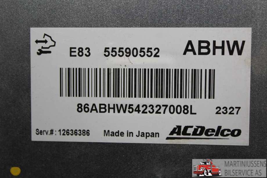 Styreenhet motor til Opel Corsa D 2006-2014 (OPEL||55590552)