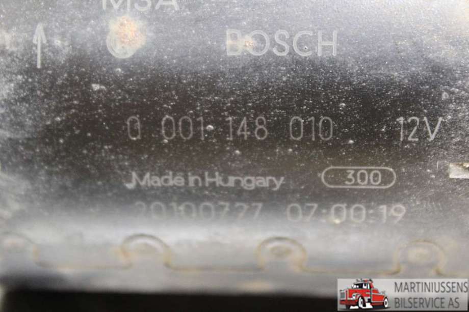 Starter diesel til BMW 5-Serie 2010-2017 (F10/F11) (F10/F11) (BMW||0 001 148 010)