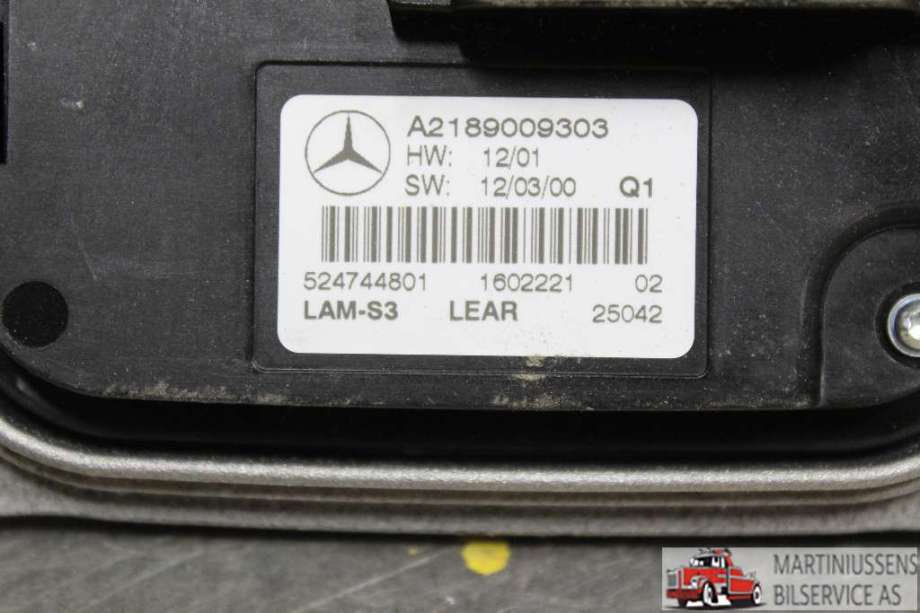 Styreenhet xenon/ballast til Mercedes A-Klasse 2012-2018 (W176) (W176) (MERCEDES||A2189009303)
