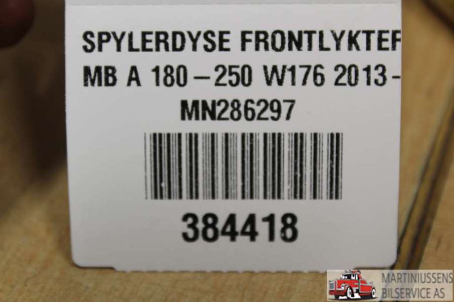 Lyktespylerdyse til Mercedes A-Klasse, 2012-2018 (W176) (W176) (MERCEDES|)