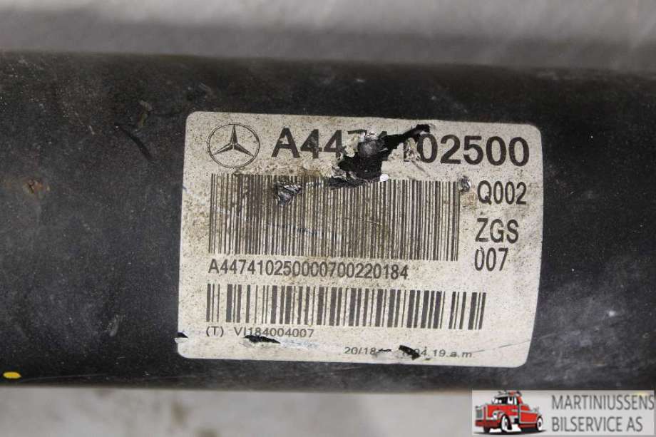 Kardang klokke bak til Mercedes Vito 2014-->> (W447) (W447) (MERCEDES||4473305600)