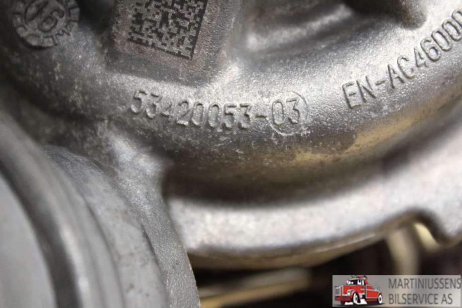 Turbo til Ford Fiesta 2013-2017 (Type VI, Fase 2)  (FORD||53420053-03)