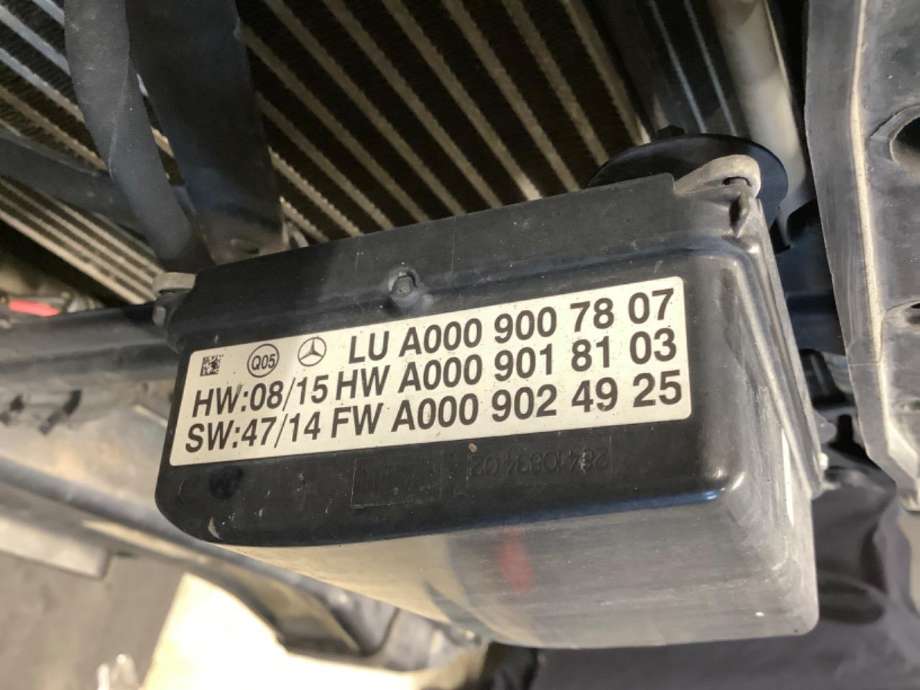Sensor radar til Mercedes GLS 2016-->> (Fase 2) (X166) (X166) (MERCEDES||A000 900 78 07)