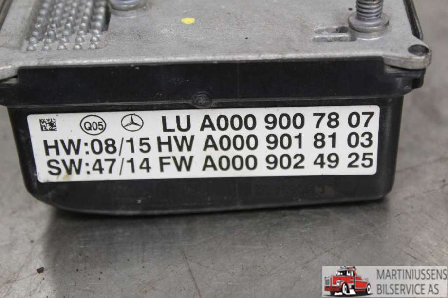 Sensor radar til Mercedes GLS 2016-->> (Fase 2) (X166) (X166) (MERCEDES||A000 900 78 07)