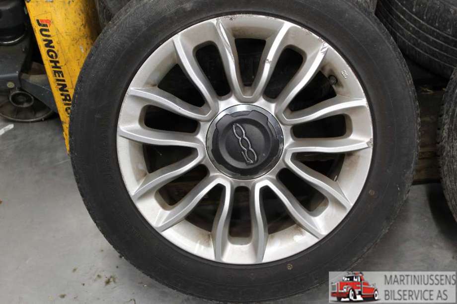 Felgsett aluminium til Fiat 500L (MPV) 2013-2015  (FIAT|5X98 ET39|)