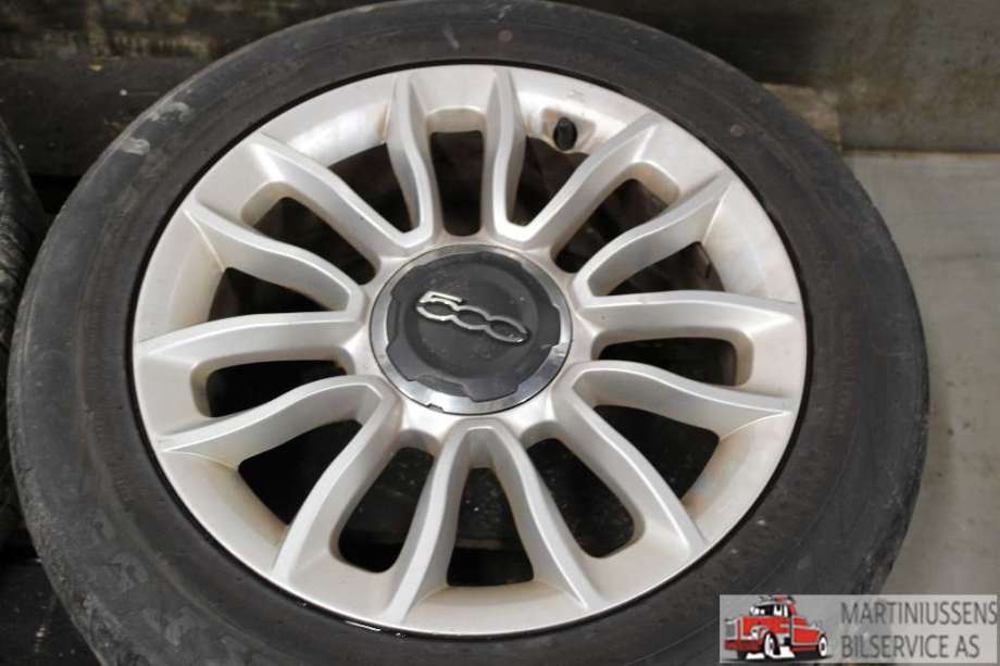 Felgsett aluminium til Fiat 500L (MPV) 2013-2015  (FIAT|5X98 ET39|)
