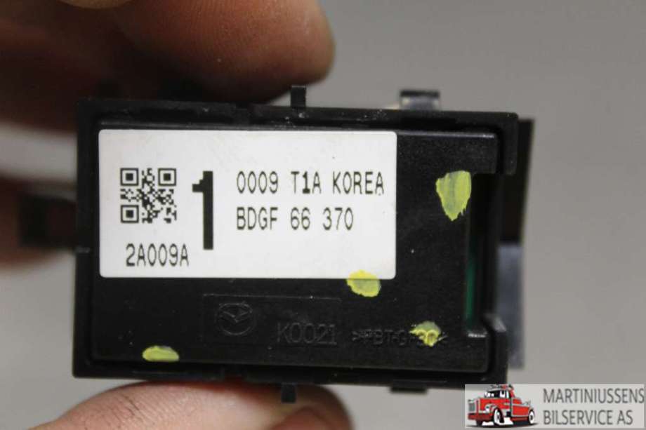 Bryter ruteheis til Mazda MX-30 2020-->>  (MAZDA||BDGF 66 370)