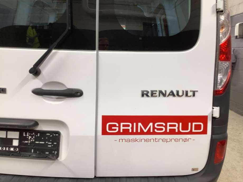 Dør høyre bak varebil til Renault Kangoo, 2008-2021 (Type II)  (RENAULT|)