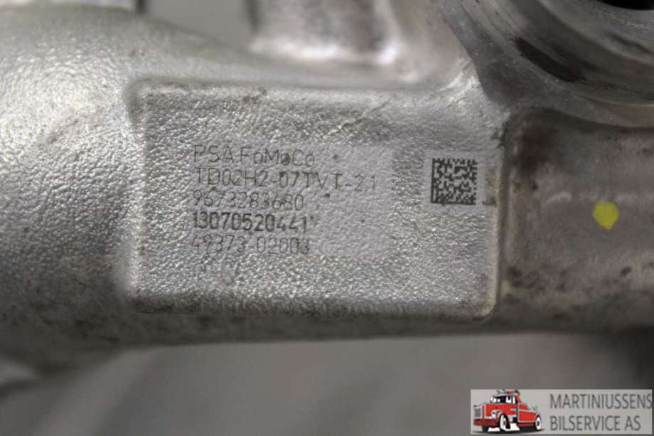 Turbo til Citroën Berlingo 2008-2015 (Type II, Fase 1)  (CITROEN||9673283680)