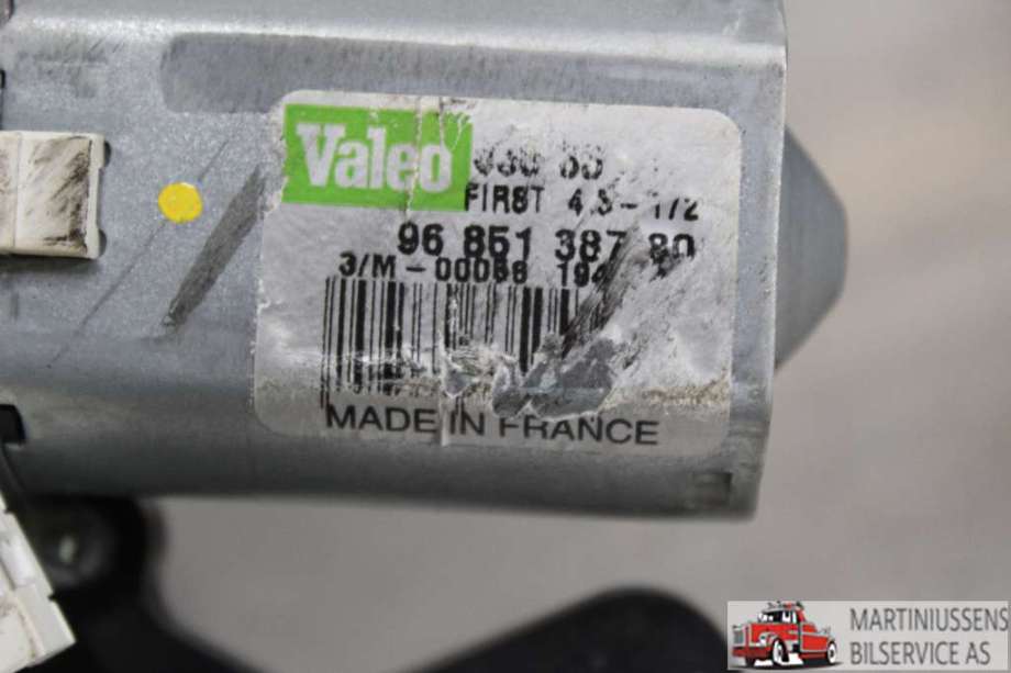 Viskermotor bakrute til Citroën Berlingo 2008-2015 (Type II, Fase 1)  (CITROEN||96 851 387 80)