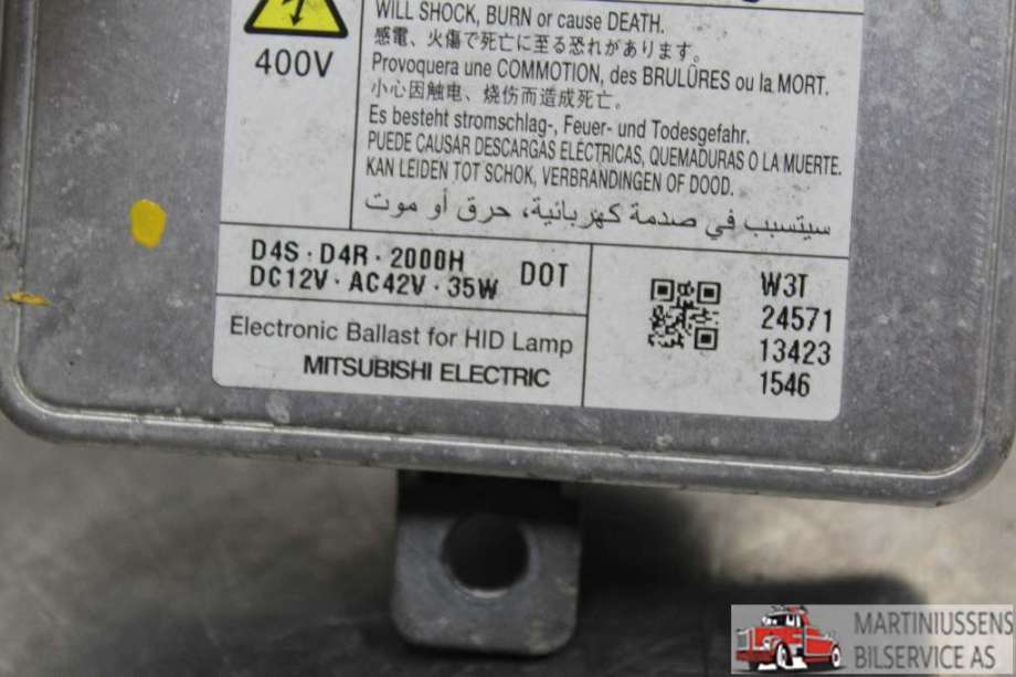 Styreenhet xenon/ballast til Mazda CX-5 2012-2017 (Type I)  (MAZDA||D4S D4R 2000H)