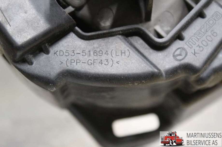 Tåkelykt venstre foran til Mazda CX-5 2012-2017 (Type I)  (MAZDA||KD53-51694)