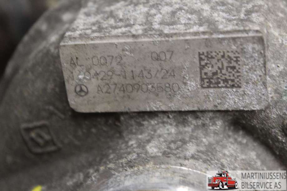 Turbo til Mercedes C-Klasse 2014-2018 (Fase 1) (W205) (W205) (MERCEDES||A2740903580)