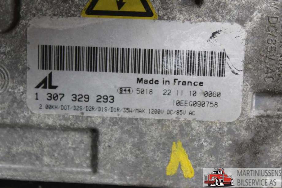 Styreenhet xenon/ballast til Fiat 500 2008-2020  (FIAT||1 307 329 293)