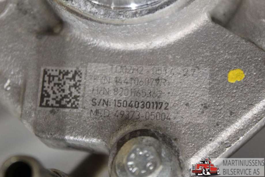 Turbo til Renault Captur 2013-2020 (Type I)  (RENAULT||TD02H2-05T4-27)