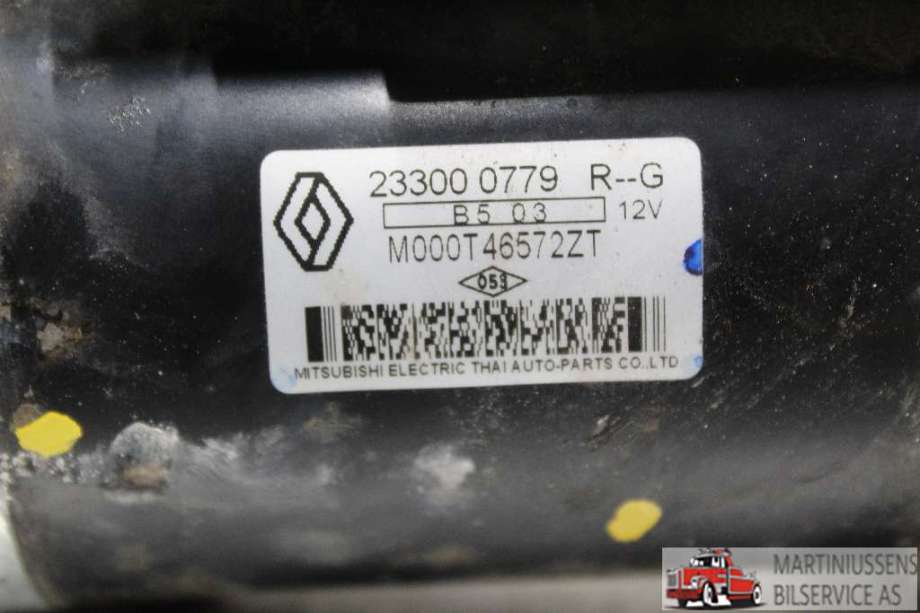 Starter til Renault Captur 2013-2020 (Type I)  (RENAULT||23300 0779)