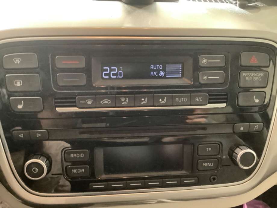 Varmeapparat betjening til VW E-Up, 2013-2019  (VOLKSWAGEN|)