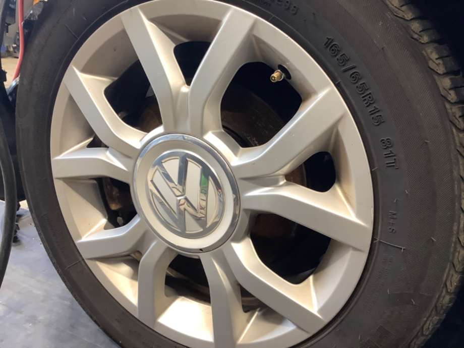 Felgsett aluminium til VW E-Up 2013-2019  (VOLKSWAGEN|)