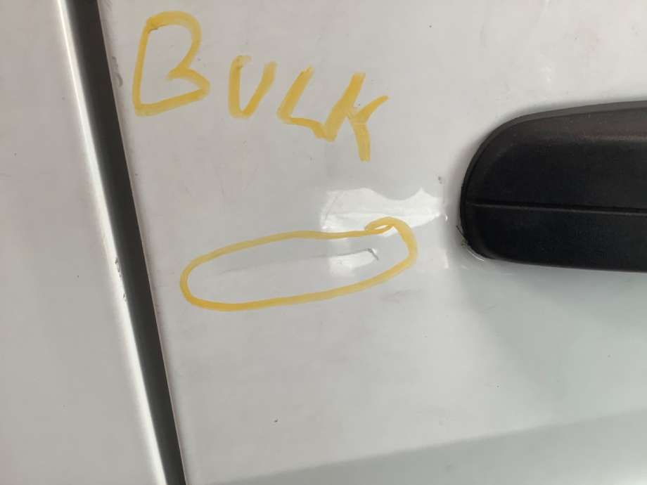 Dør høyre 2dørs til Ford Transit 2014-->>  (FORD|)