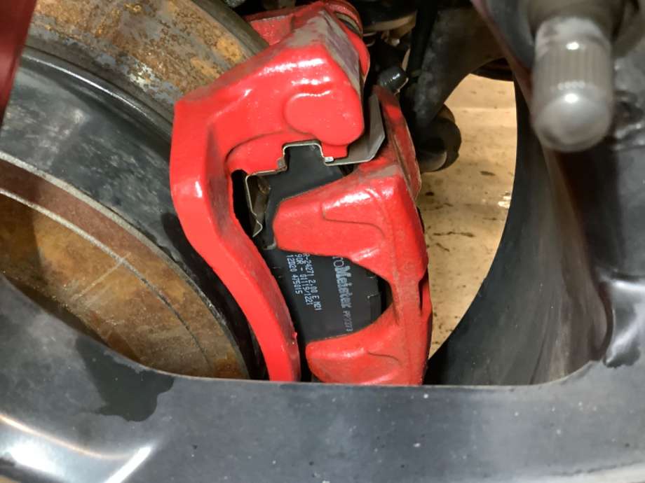Bremsecaliper venstre bak til Subaru Impreza, 2008-2012 (Type III)  (SUBARU|)