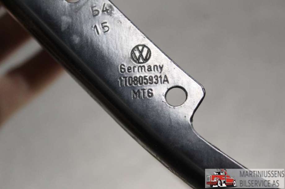 Frontplate til VW Touran 2010-2015 (Type I, Fase 3)  (VOLKSWAGEN||1T0805931A)