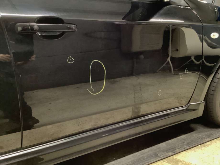 Dør høyre foran til Subaru Impreza, 2008-2012 (Type III)  (SUBARU|)