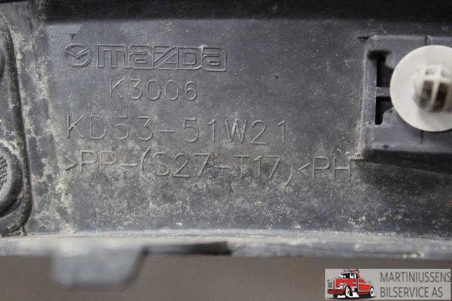 Hjulbuelist høyre foran til Mazda CX-5 2012-2017 (Type I)  (MAZDA||KD53-51W21)