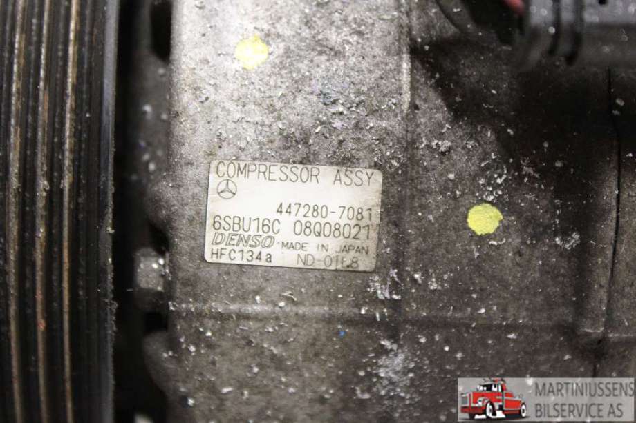 Aircondition kompressor til Mercedes E-Klasse 2013-2016 (Fase 2) (W212) (W212) (MERCEDES||447280-7081)