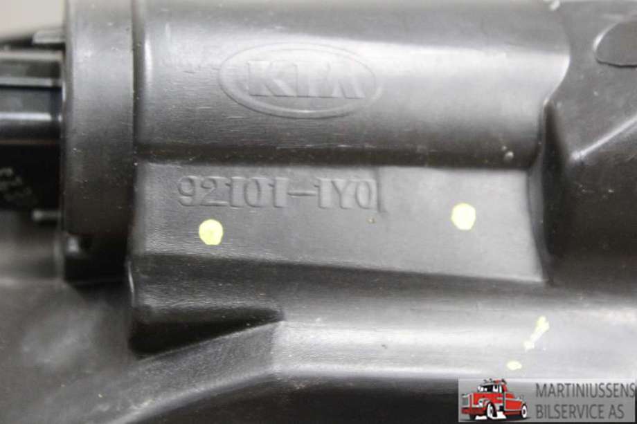Frontlykt venstre halogen til Kia Picanto 2011-2017 (Type II)  (KIA||92101-1Y0)