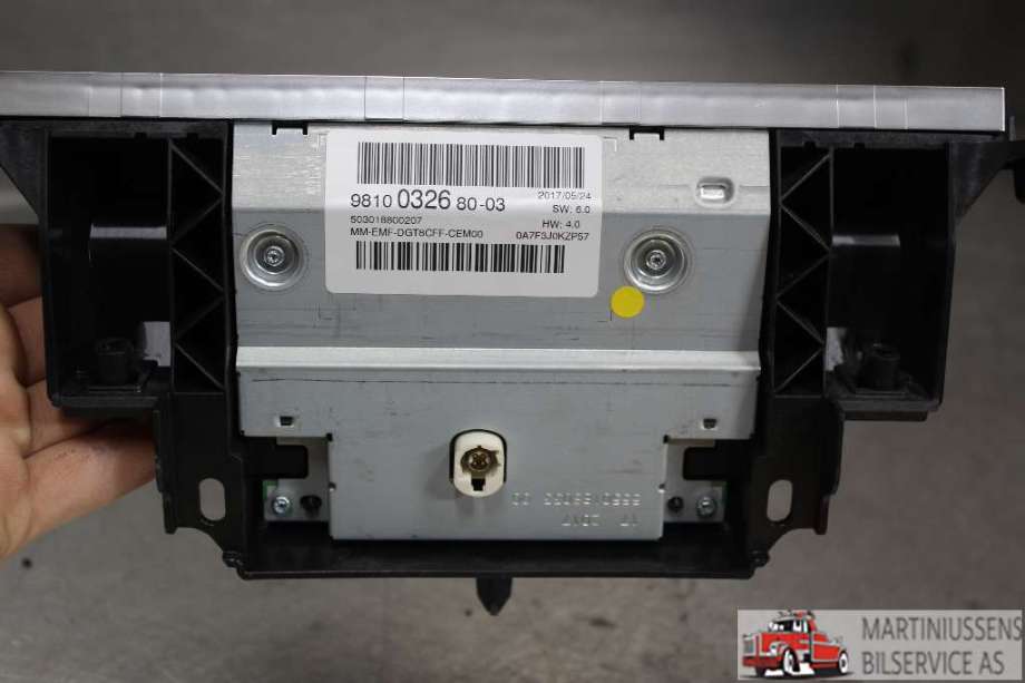 Instrument kjørecomputer til Peugeot 3008 2016-->> (Type II)  (PEUGEOT||98100326 80-03)