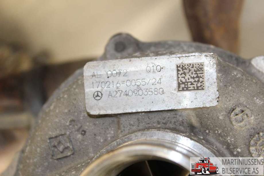 Turbo til Mercedes C-Klasse 2014-2018 (Fase 1) (W205) (W205) (MERCEDES||A2740903580)