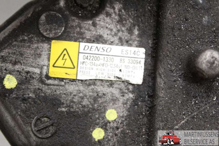 Aircondition kompressor til Toyota Auris 2015-2019 (Type II, Fase 2)  (TOYOTA||042200-1330)