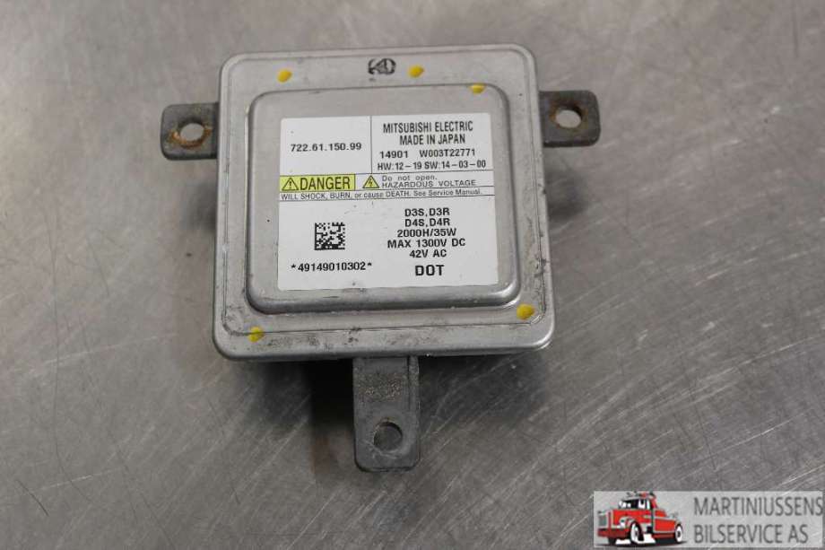 Styreenhet xenon/ballast til Volvo V40, 2012-2019  (VOLVO|)