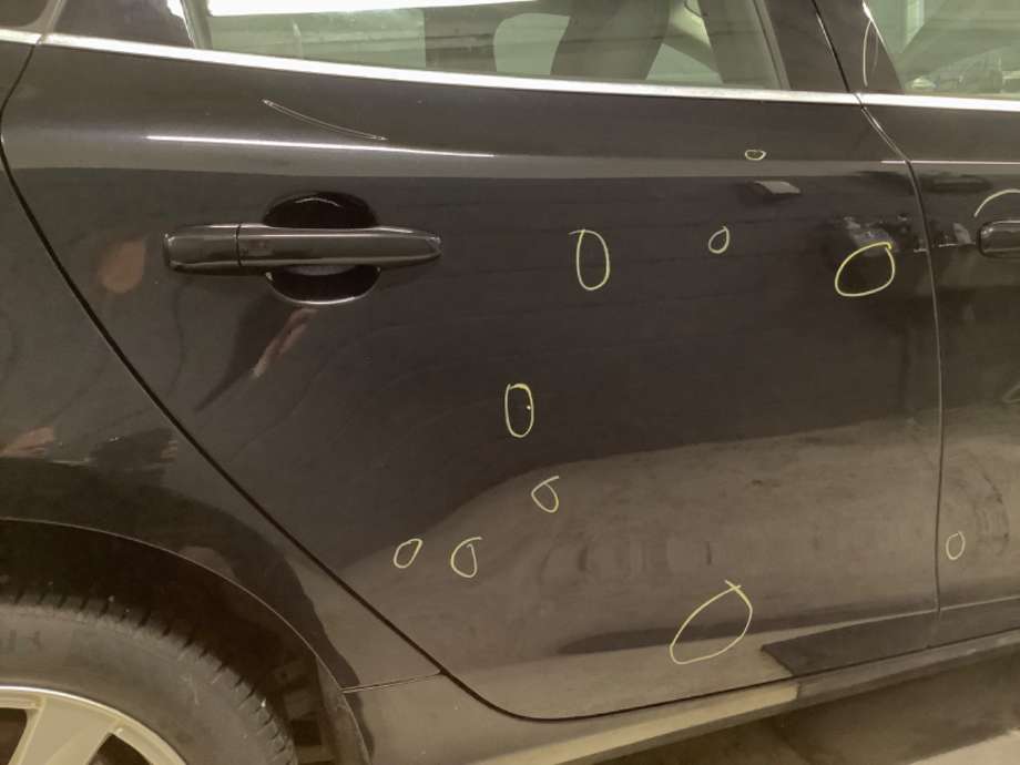 Dør høyre bak til Volvo V40, 2012-2019  (VOLVO|)